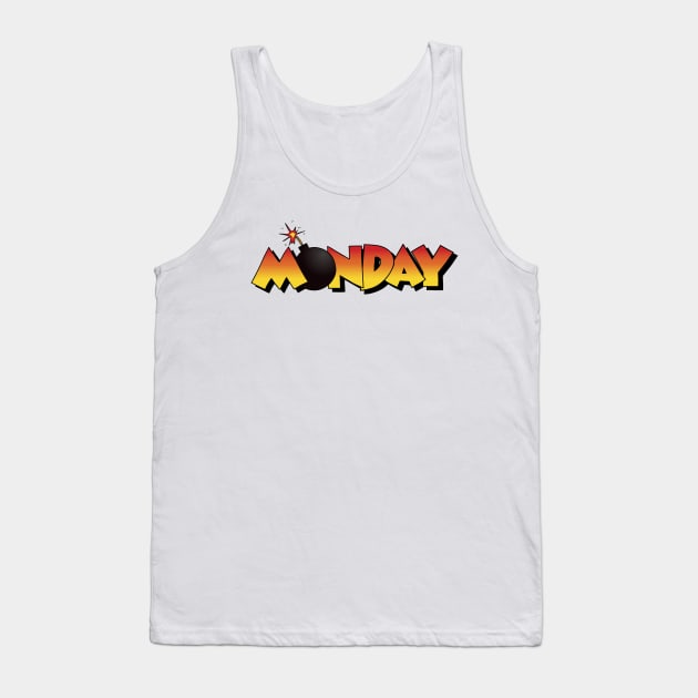 A DM Monday Tank Top by monkeysoup